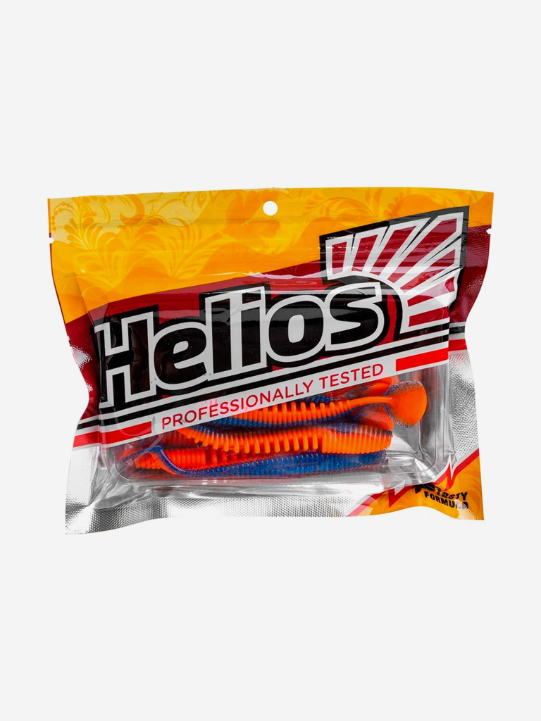 Мягкая приманка Helios Varuna, 4,33'' / 11 см, Star Blue & Orange, 7 шт (HS-35-044)