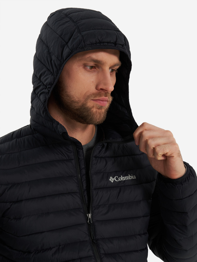 Куртка утепленная мужская Columbia Powder Pass Hooded Jacket