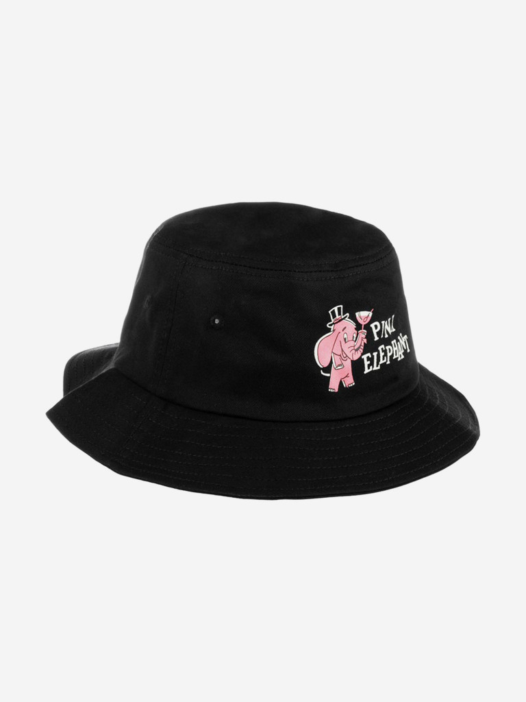 Панама AMERICAN NEEDLE 21012A-PINKE Pink Elephant Twill Screen (черный)