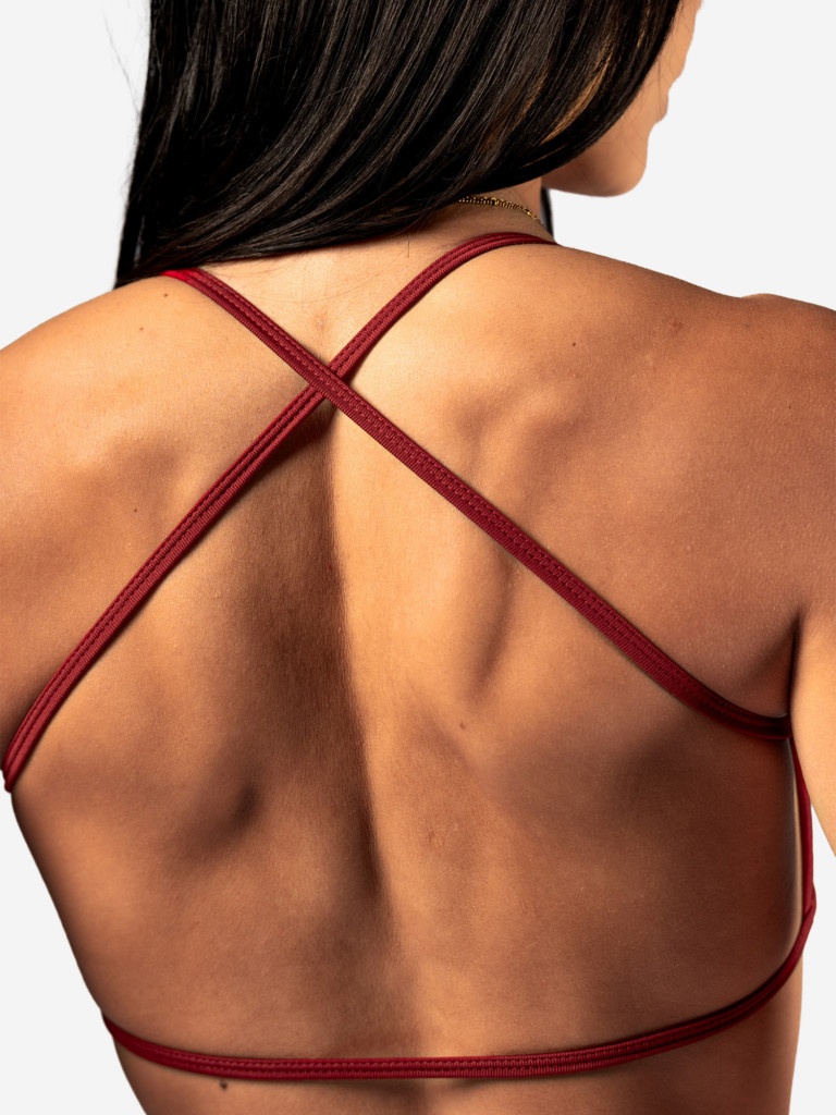 Топ женский NEBBIA Open-Back Sports Bra POWER 890 red