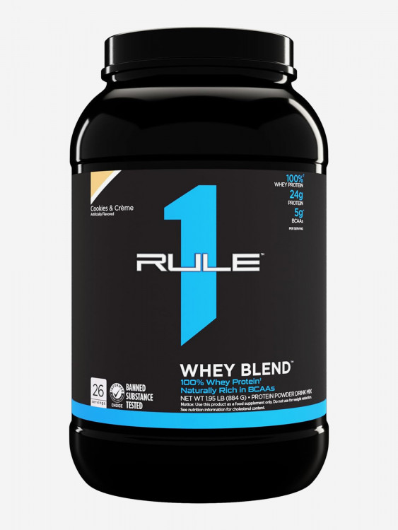 Протеин Rule 1 Whey Blend, 884 г, Печенье с кремом