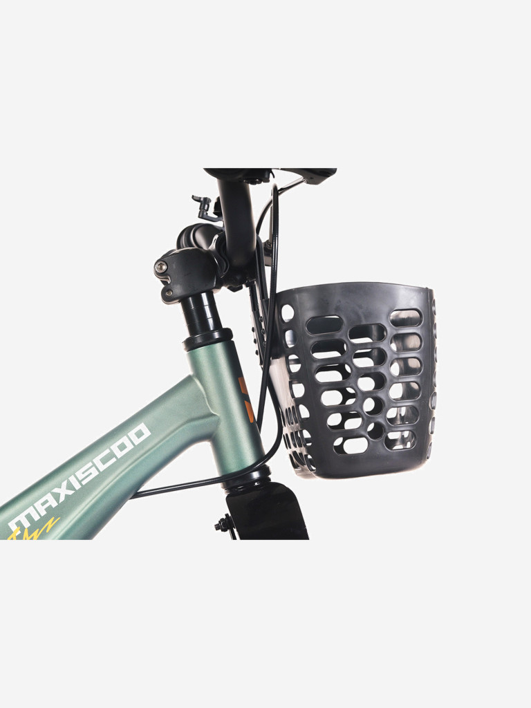 Велосипед детский Maxiscoo JAZZ PRO 14'', зеленый матовый, 2026