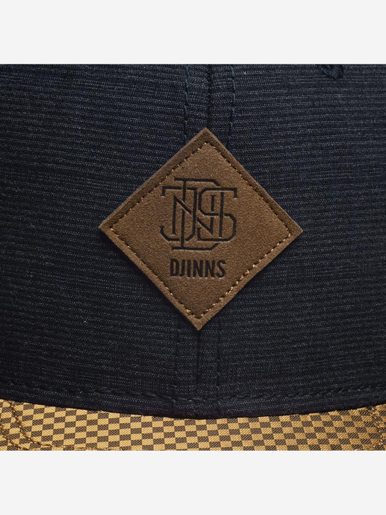 Бейсболка с прямым козырьком DJINNS 6P SB Glencheck