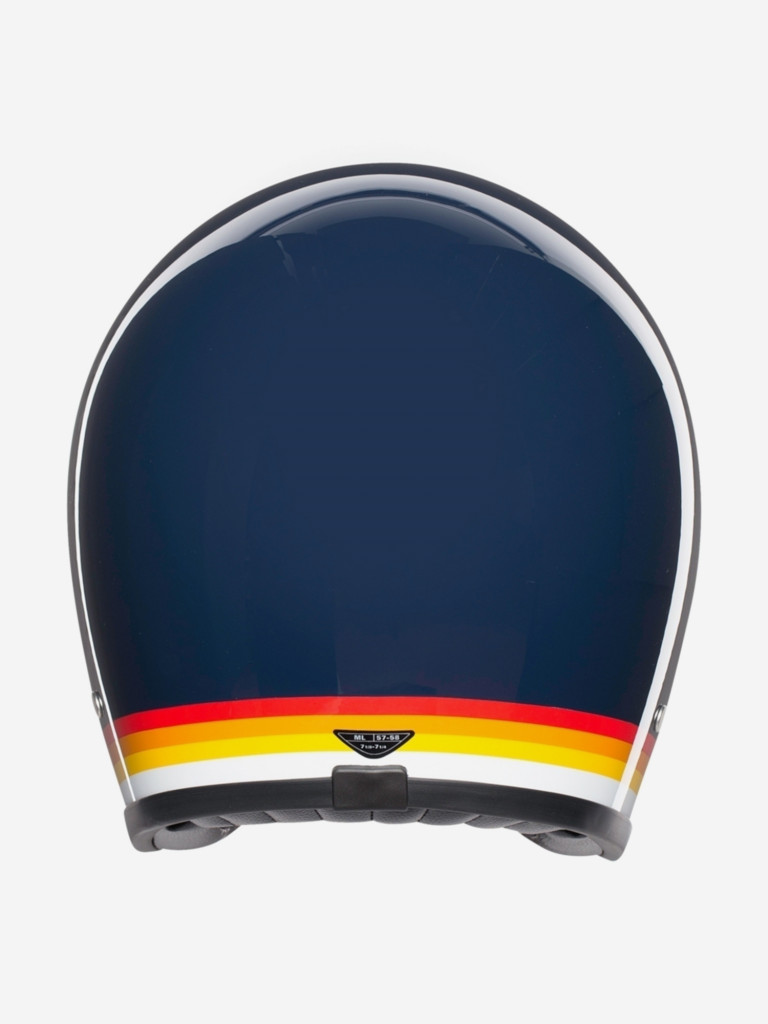 Мотошлем открытый ретро AGV X70 MULTI Riviera Blue/Rainbow