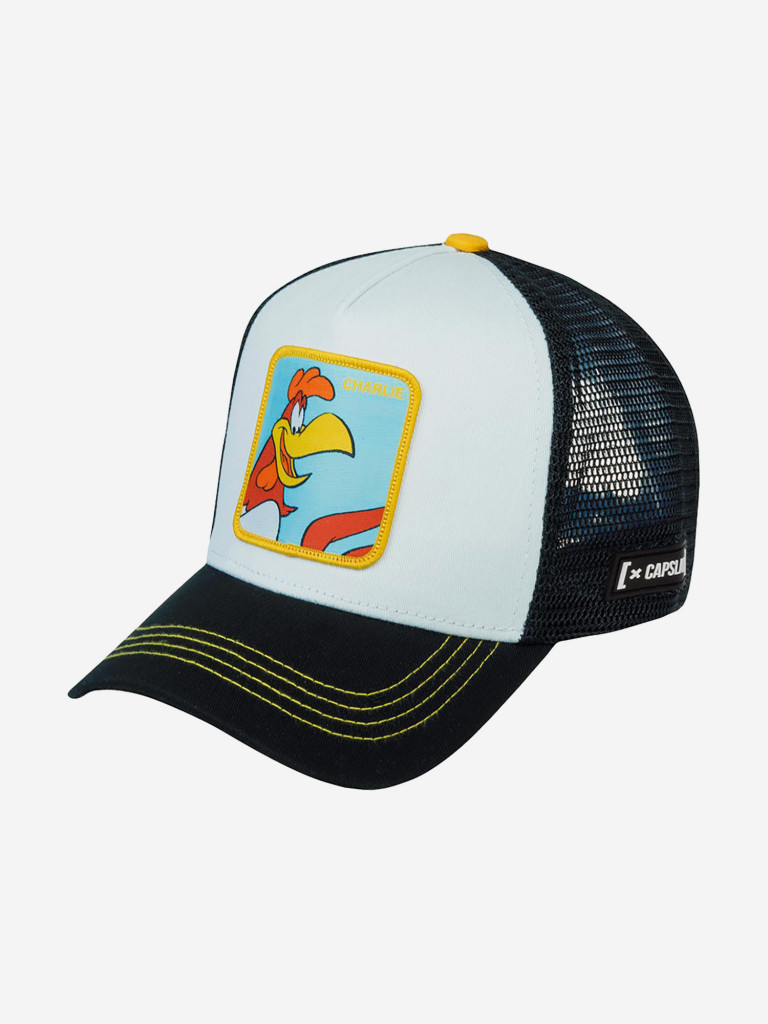 Бейсболка с сеточкой CAPSLAB CL/LOO3/1/CHA Looney Tunes Foghorn Leghorn (белый)