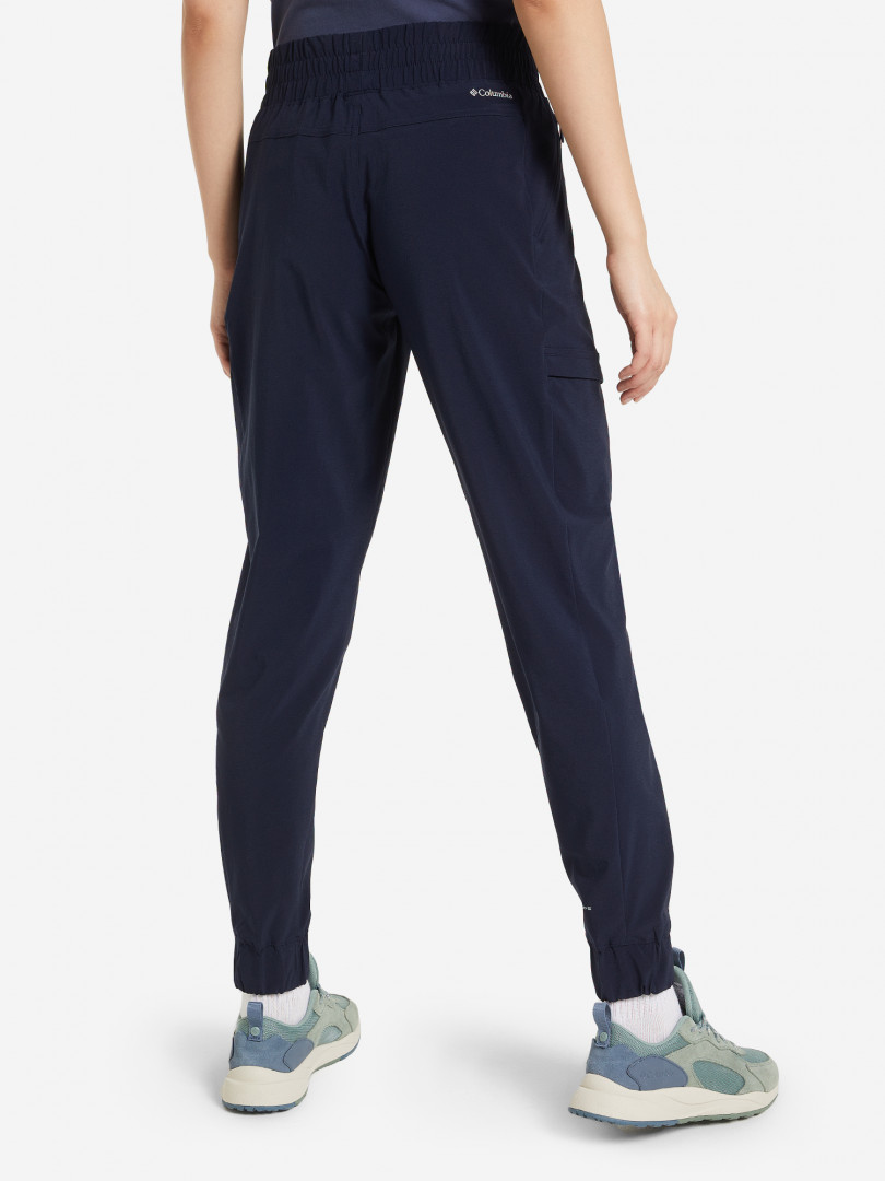 фото Брюки женские columbia pleasant creek jogger, синий