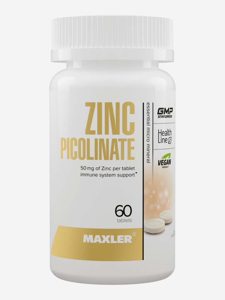 Цинк пиколинат 50 мг Maxler Zinc Picolinate, 60 таблеток
