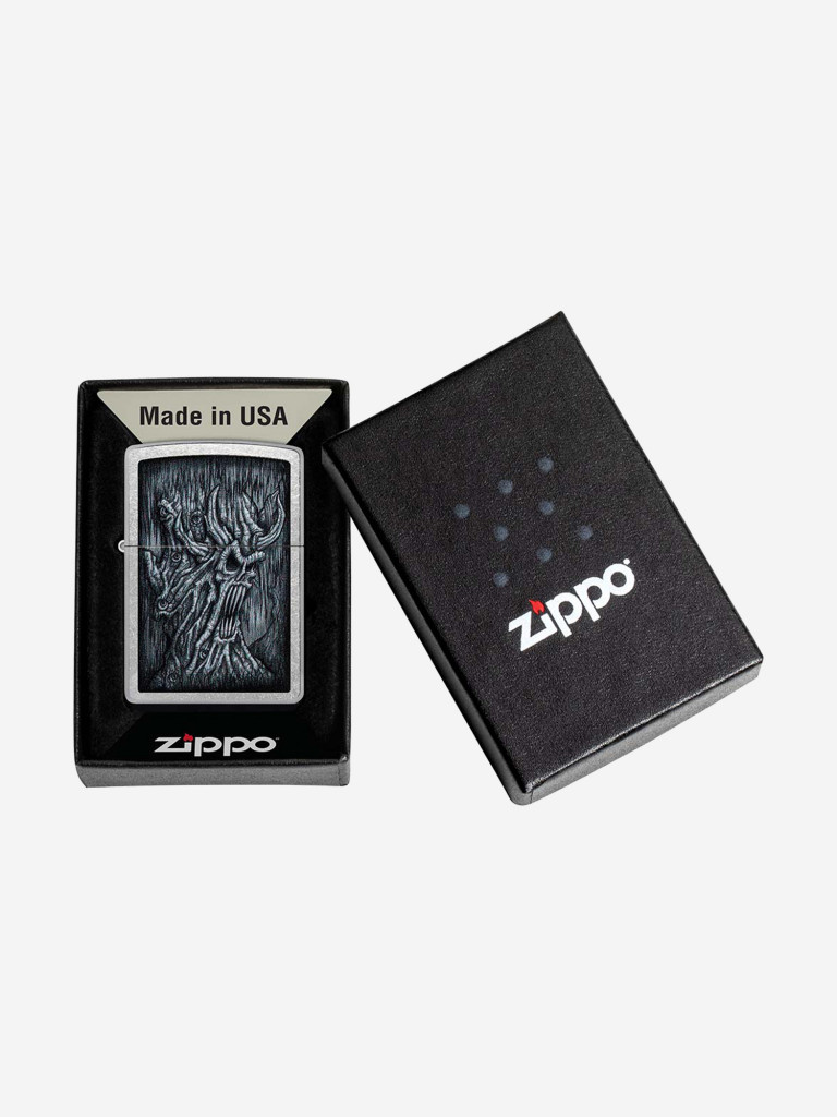 Зажигалка Zippo Evil Tree Street Chrome