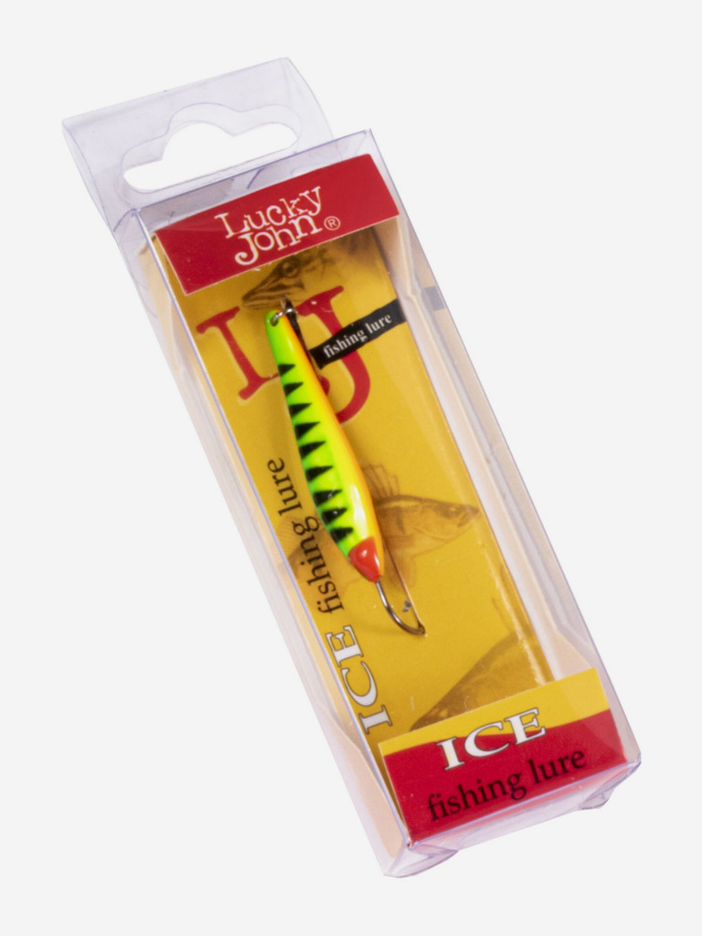 Блесна вертикальная Lucky John зимняя MODEL S-1 с впаянным крючком, вес 1.5 г