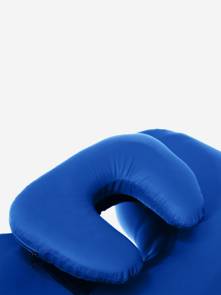 NUBIS PRO OSTEO Массажный стол складной с регулировкой высоты и вырезом для лица, 190 х 65 см, Синий