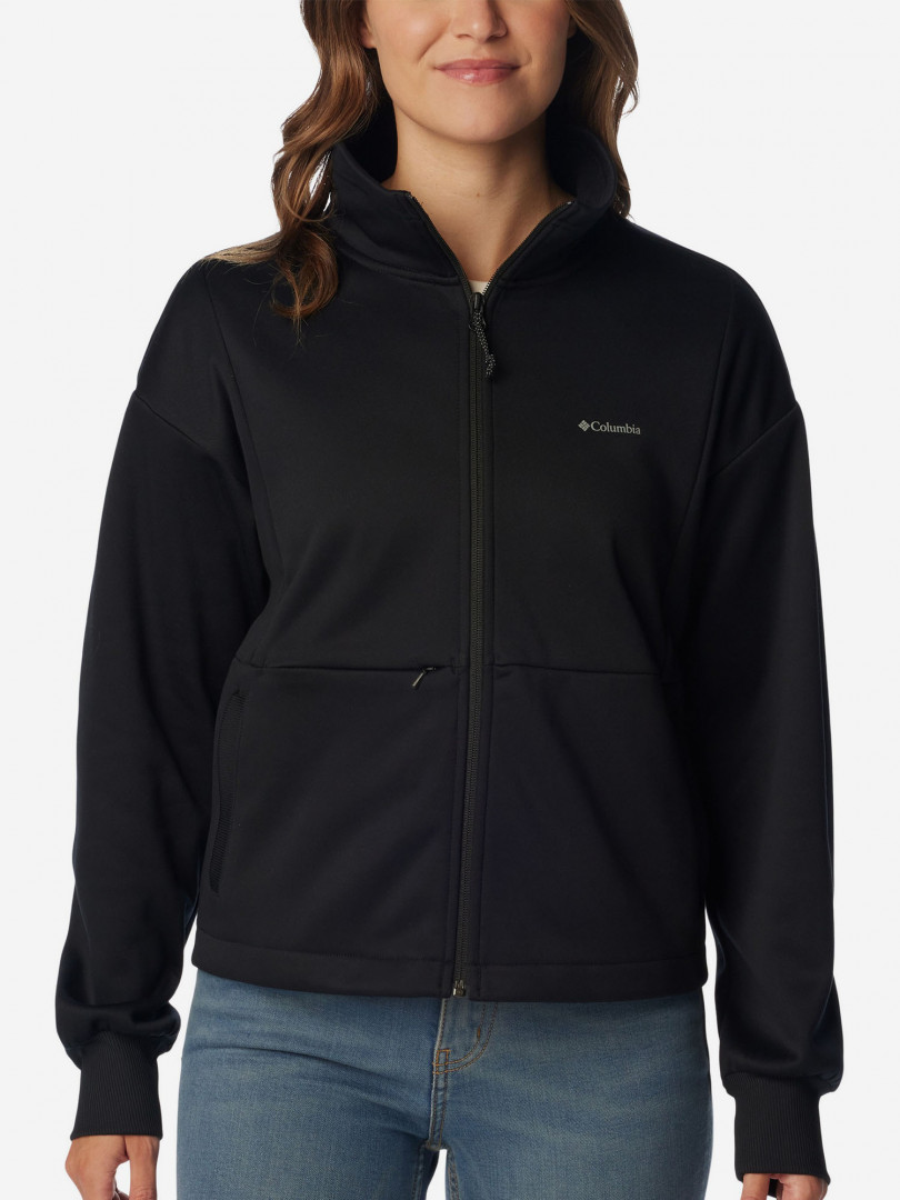 Джемпер флисовый женский Columbia Boundless Trek Tech Full Zip, Черный