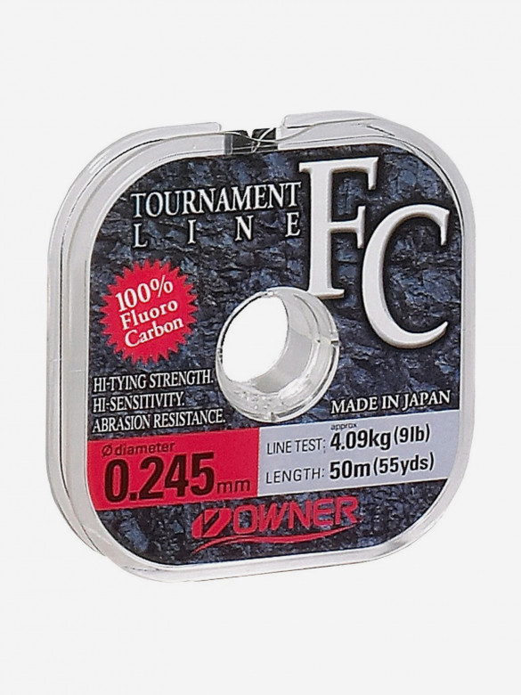 Леска флюорокарбоновая Owner Flurocarbon 50 м 0.16 мм 1.83 кг