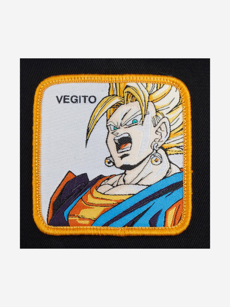 Бейсболка с сеточкой CAPSLAB CL/DBZ3/1/VEG3 Dragon Ball Vegeta (черный)