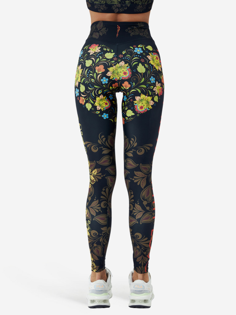 Легинсы женские спортивные BARKA, лосины для спорта, тайтсы