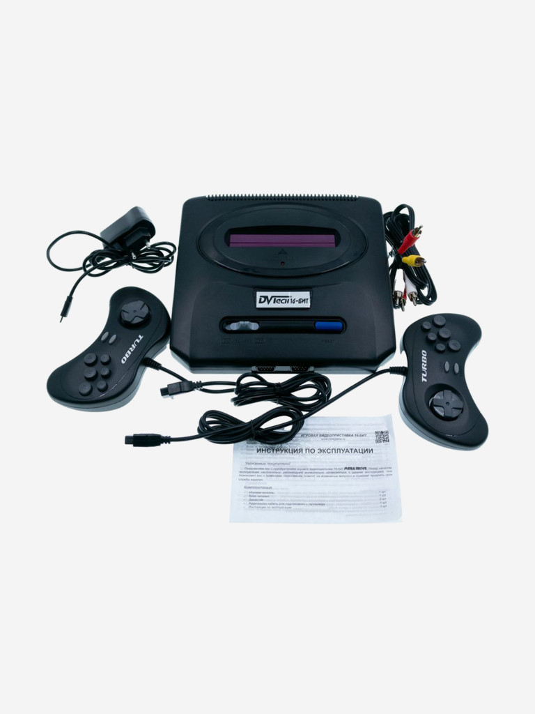 Игровая приставка 16-бит DVTech MD (300 игр)