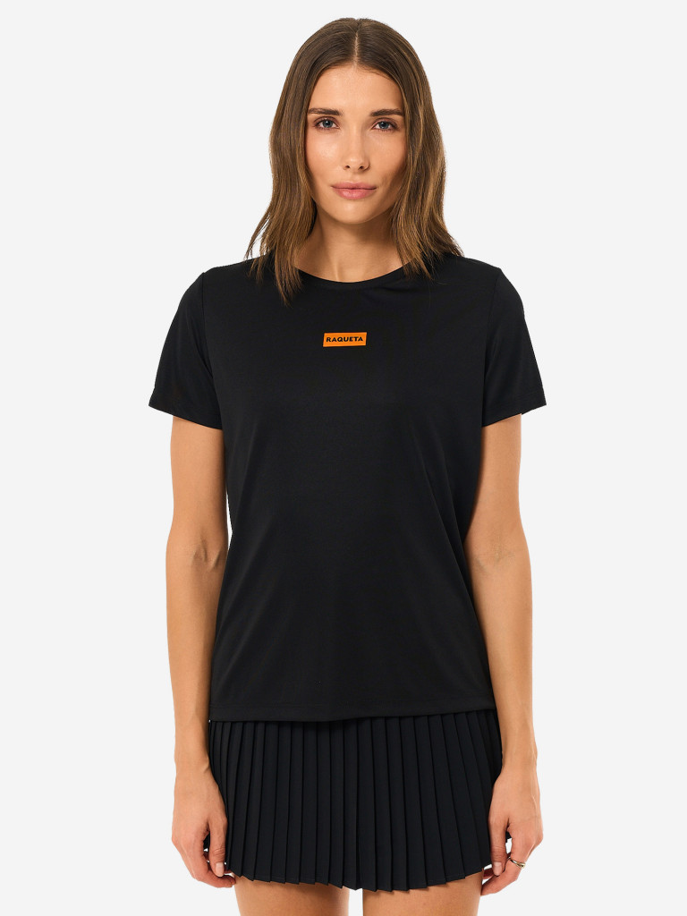 Футболка женская RAQUETA SPORT Cada Dia, Nero