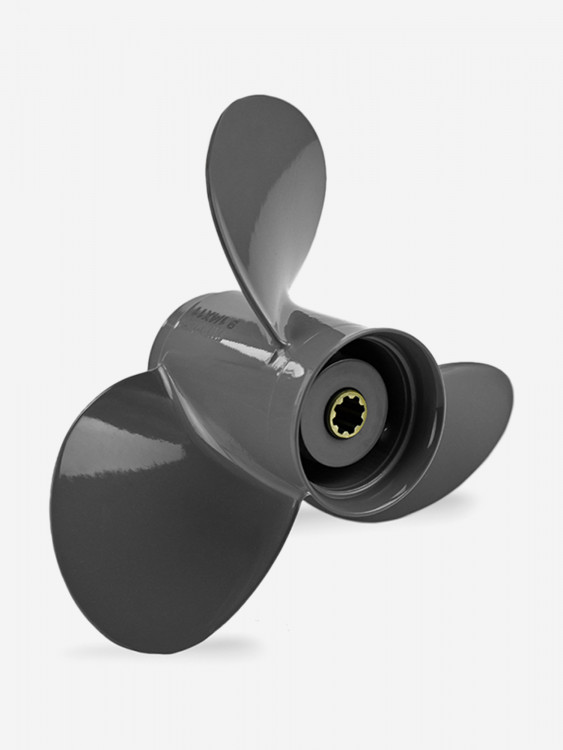 Гребной винт Skipper для Honda 8-20HP, алюминиевый, диаметр 9 1/4", шаг 11", 3 лопасти