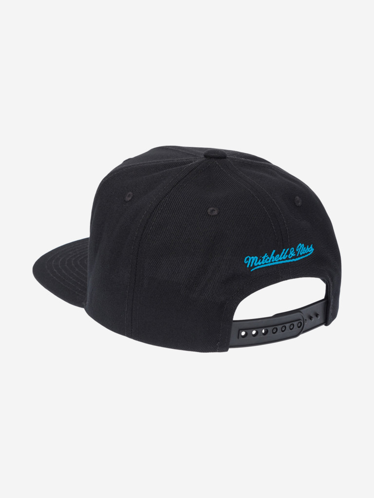 Бейсболка с прямым козырьком MITCHELL NESS HS11470-ADUBLCK Anaheim Ducks NHL (черный)