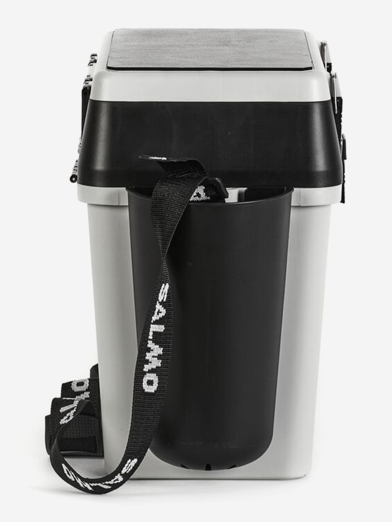 Ящик рыболовный зимний Salmo 2-ярусный с пластиковыми лотком и карманом