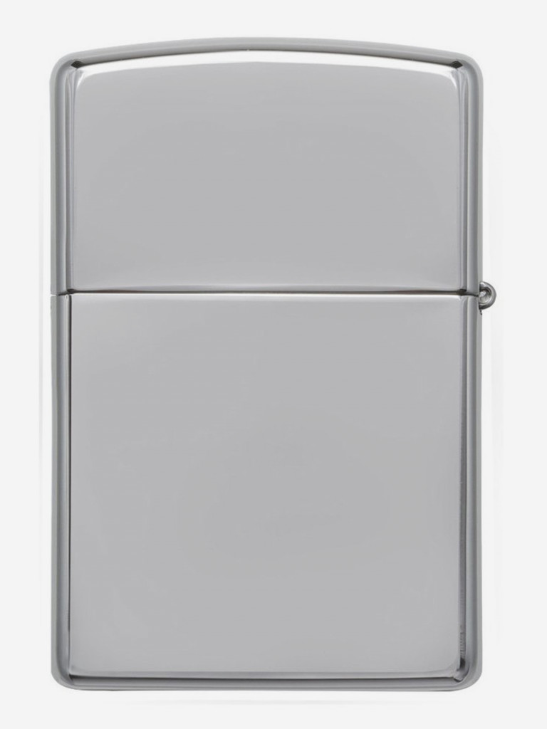 Зажигалка Zippo 250 Classic High Polish Chrome, серебристая глянцевая