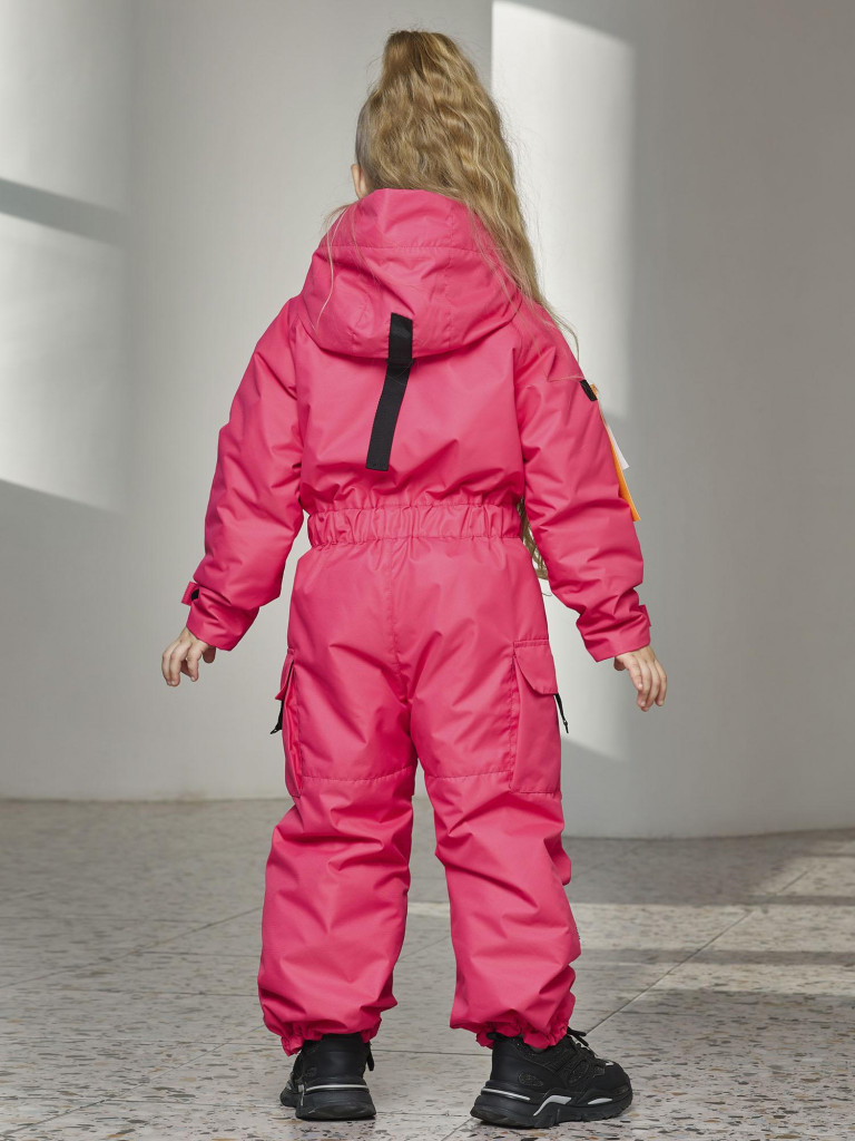 Комбинезон демисезонный для девочки batik Селфи розовый