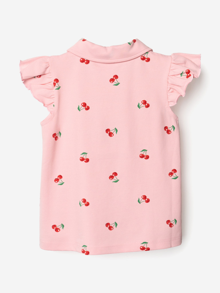 Футболка-поло для девочки PlayToday