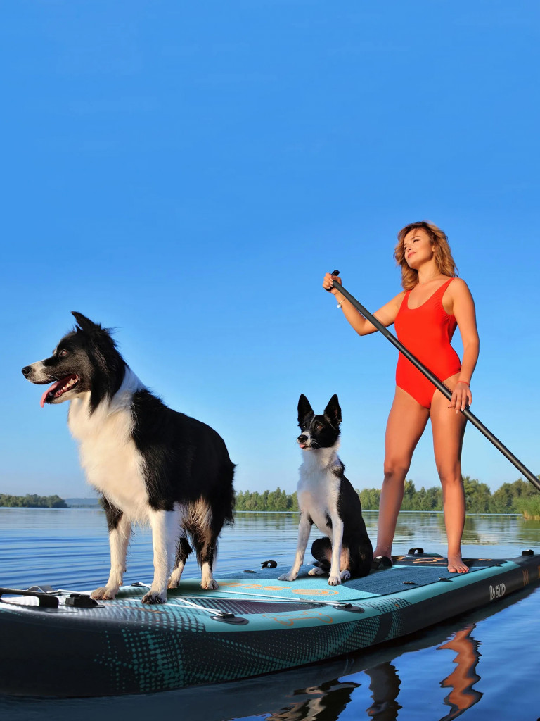 Сапборд двухслойный E-SUP AQUA FUN PRO 353 см