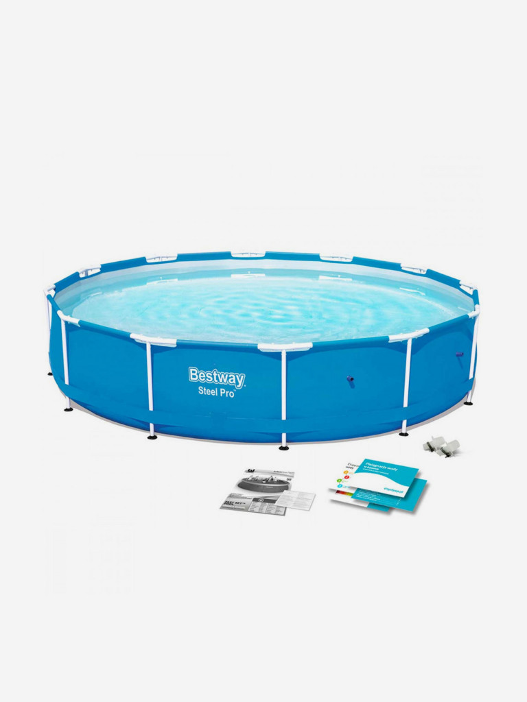 Круглый каркасный бассейн Bestway 56706 Steel Pro (366х76см)