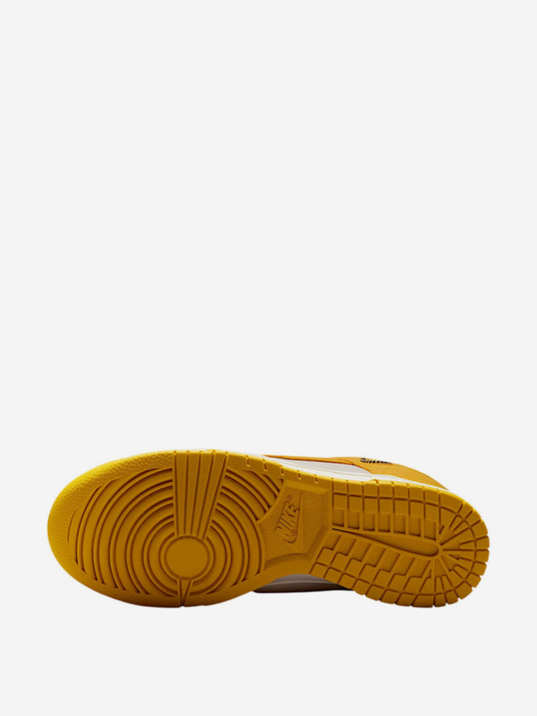 Кроссовки Nike Dunk Low Wmns Dark Sulfur Gold Mini Swoosh