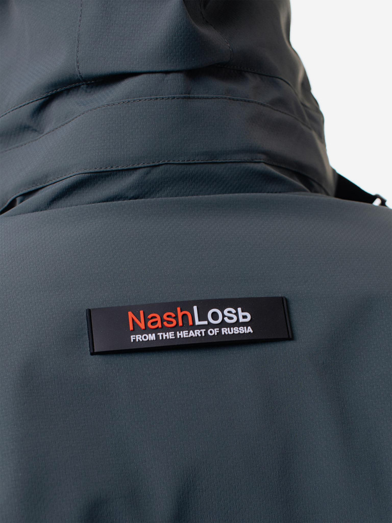 Куртка мембрана демисезон NashLosь NL200224-1-1A_SM Серо-зеленый