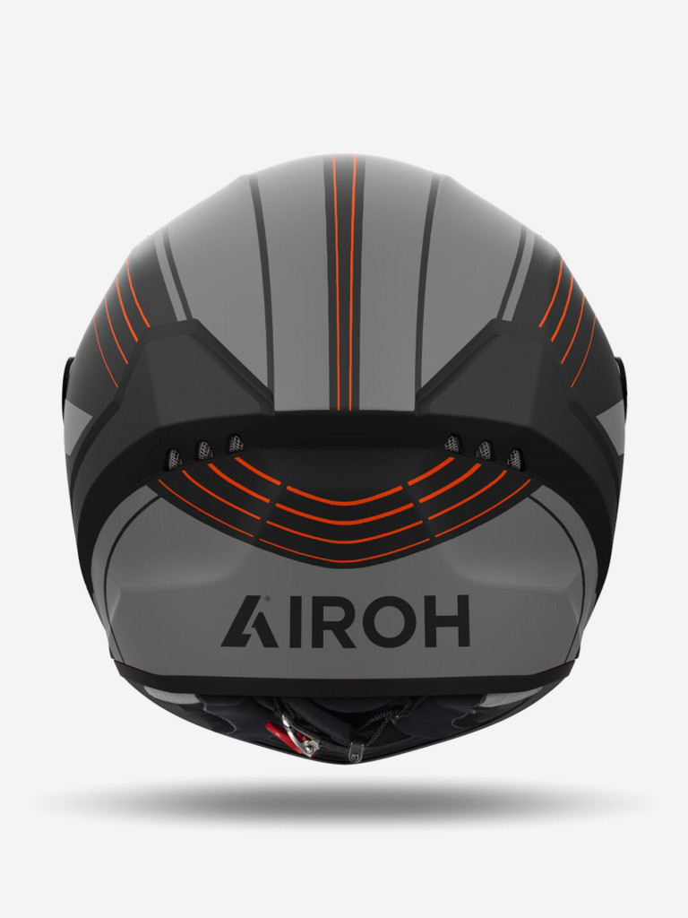 Мотошлем интеграл Airoh CONNOR ACHIEVE Orange Matt