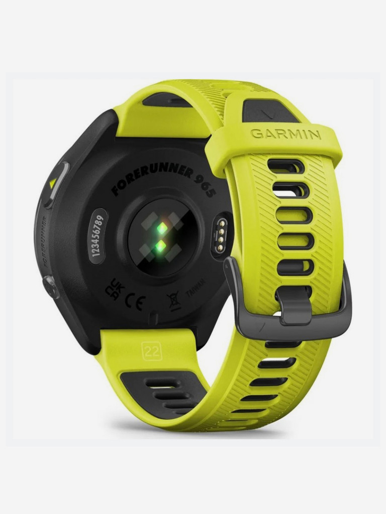 Спортивные наручные часы Garmin Forerunner 965 Amp Yellow — купить за 85990  руб. со скидкой 14 %, отзывы в интернет-магазине Спортмастер