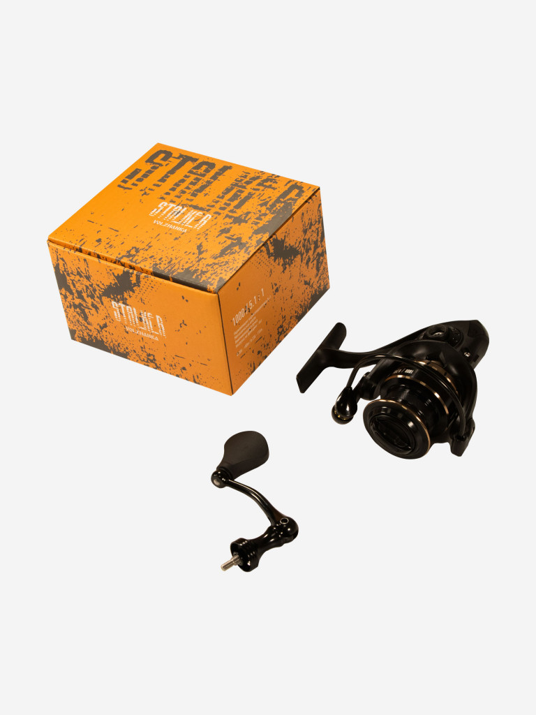 Катушка рыболовная Volzhanka Stalker 1000 (5+1 подш) 0.205мм/150м