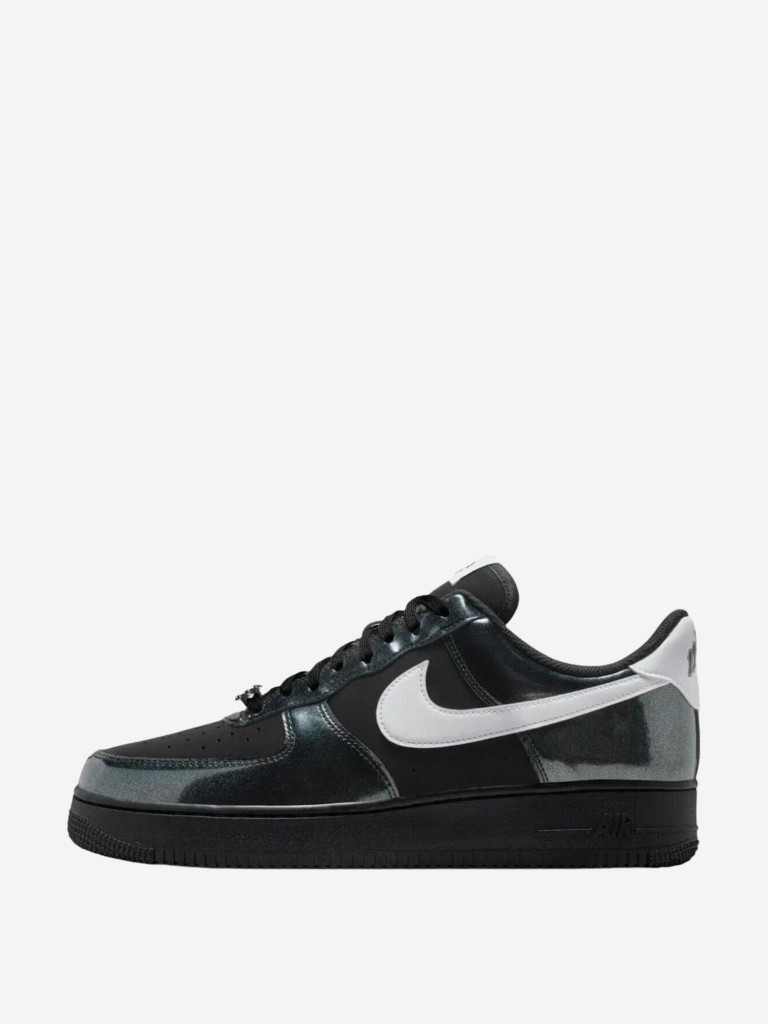 Кроссовки Nike Air Force 1 Synthetic Leather Breathable Cushioning Skateboard Shoes Unisex Black White