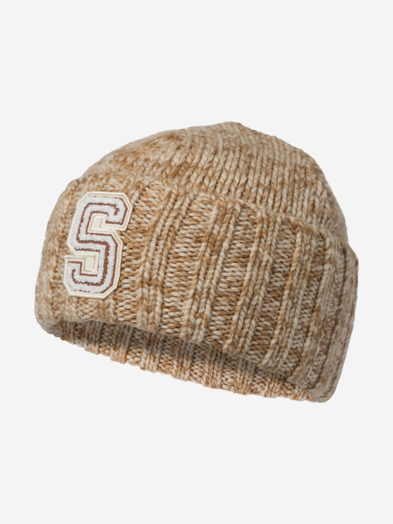 Шапка с отворотом STETSON 8599385 BEANIE MERINO SUSTAINABLE