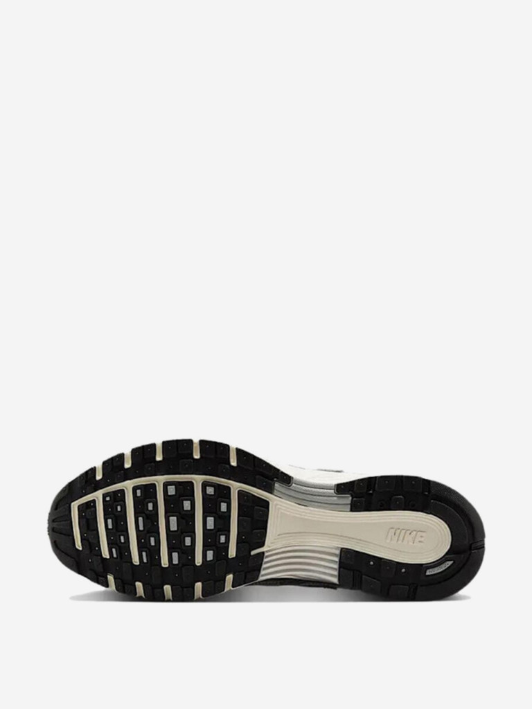 Кроссовки Nike P 6000 White Metallic Silver Flat Silver Black