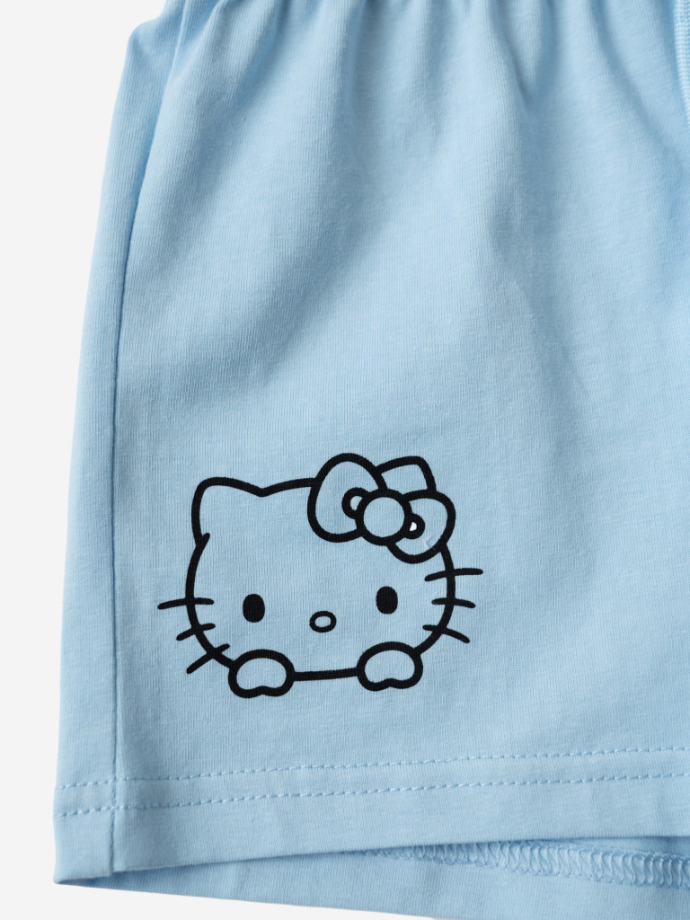 Комплект для девочек: футболка, шорты PlayToday