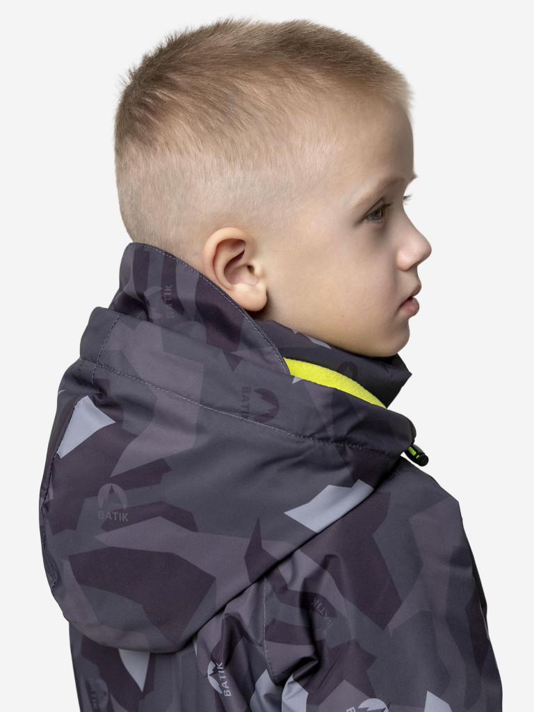 Комплект для мальчика batik Ришар принт серый монохром