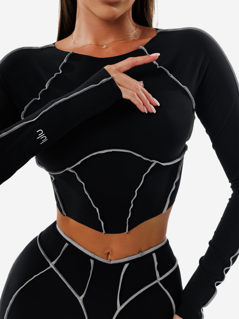 Рашгард женский Lululit Candy Long Tee