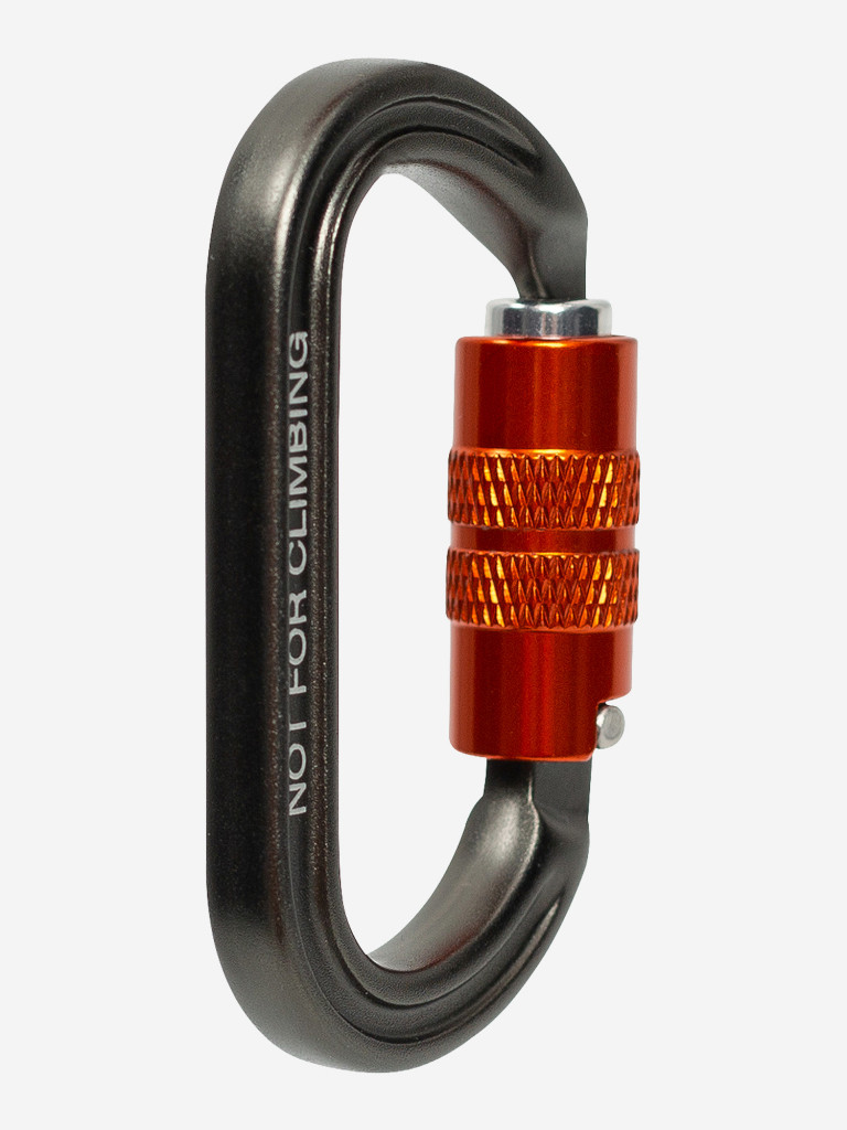 Карабин вспомогательный "Микрозамок" (microlock) овал автомат. Вертикаль