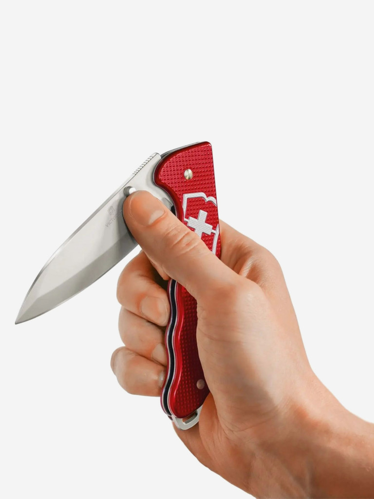 Складной нож Victorinox Evoke Alox, красный, 0.9415.d20