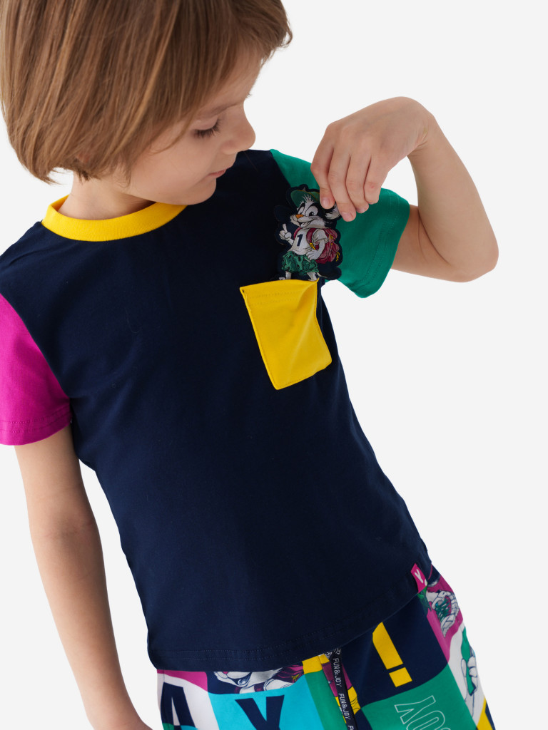 Комплект для мальчиков: футболка, шорты PlayToday