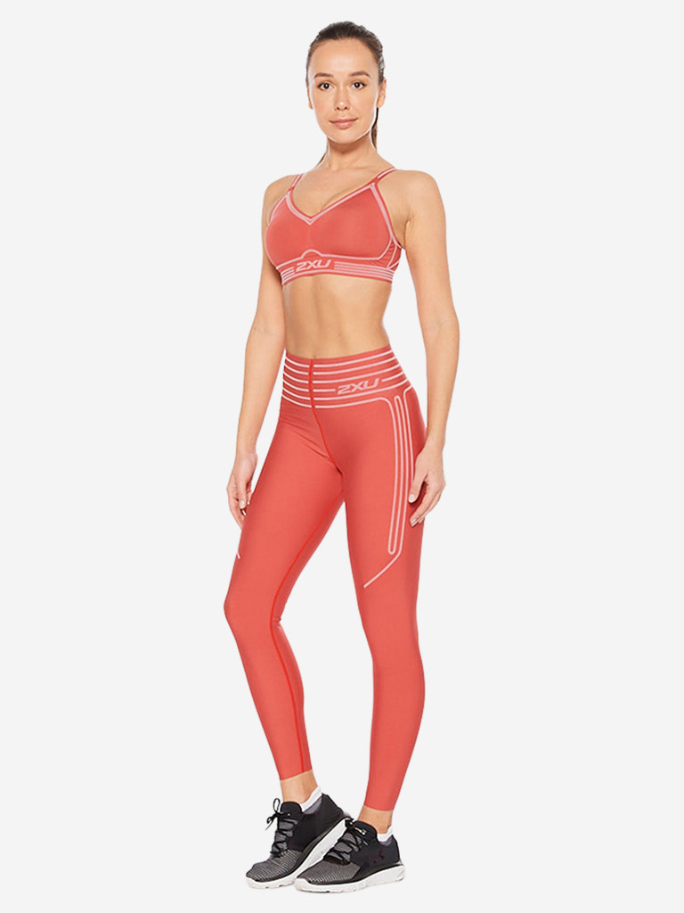 Женские компрессионные тайтсы 2XU No Distraction Hi-Rise Compression Tights