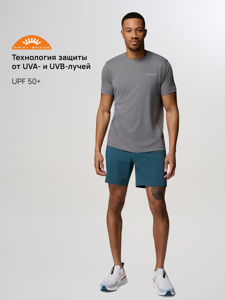 Футболка мужская Columbia Zero Rules Light SS Crew