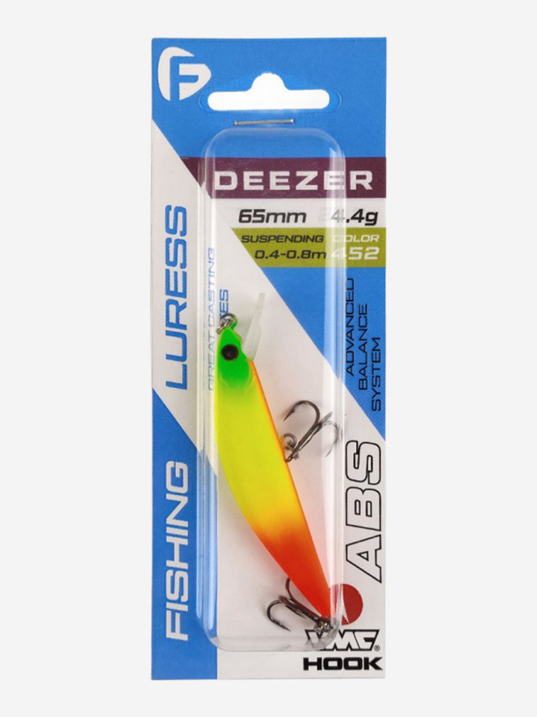 Воблер Deezer 65SP 65мм 4,4г 0,4-0,8м 452 Суспендр