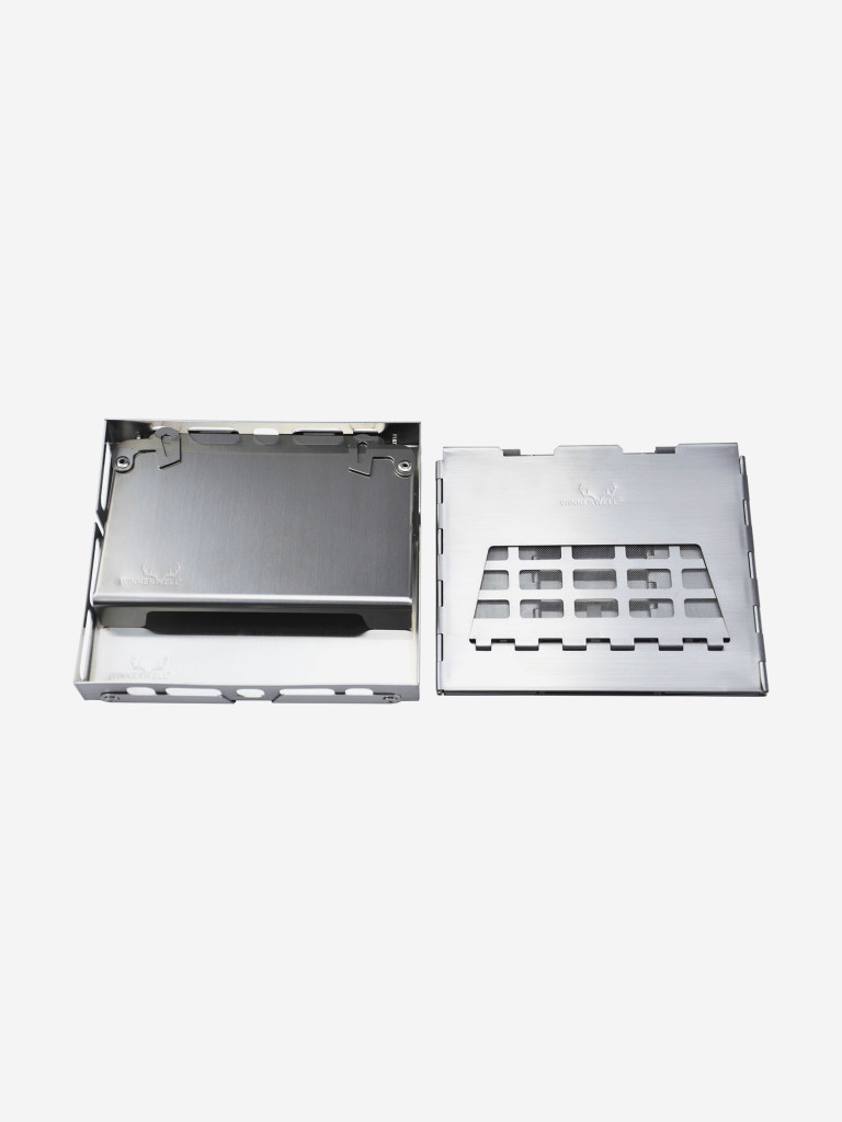 Складная печь-щепочница Winnerwell Stainless Steel , нерж. ст. AISI 304