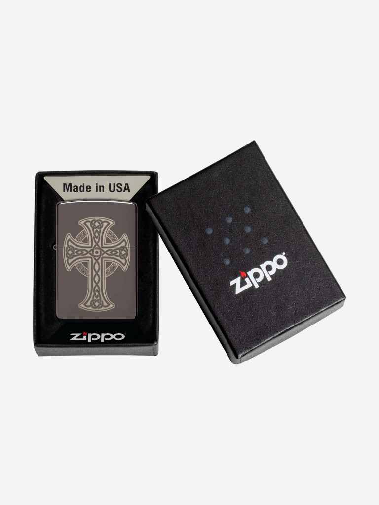 Зажигалка бензиновая ZIPPO 48614 Celtic Cross