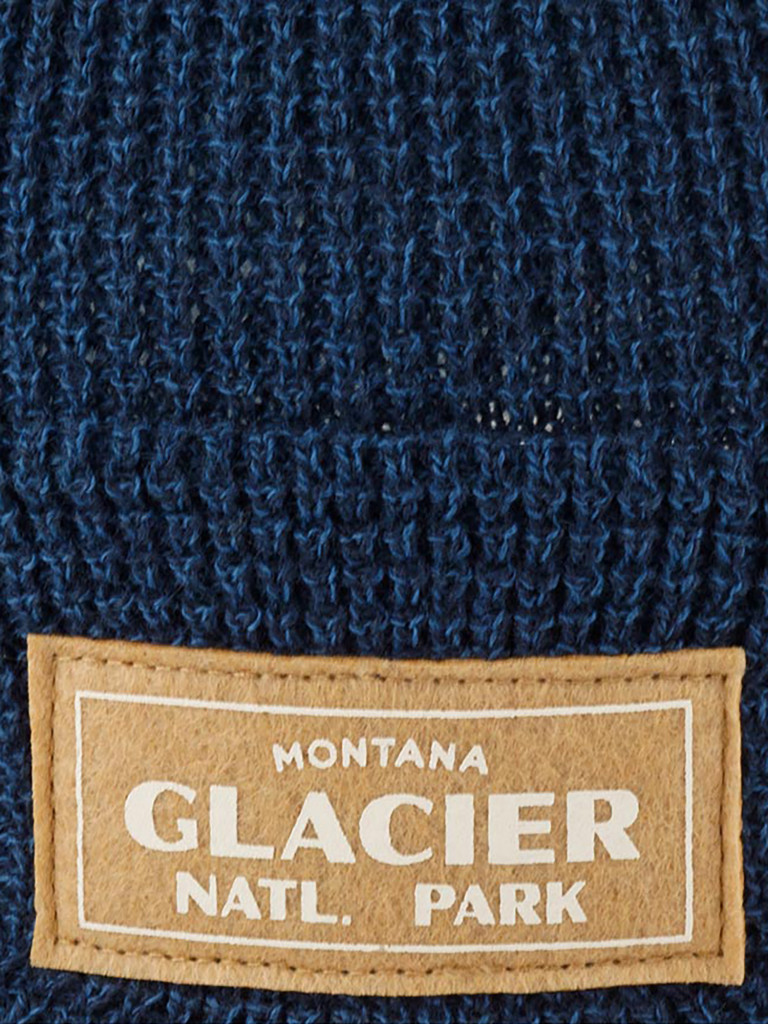 Шапка с отворотом AMERICAN NEEDLE 22014A-GNP Glacier National Park Basin Knit (синий)