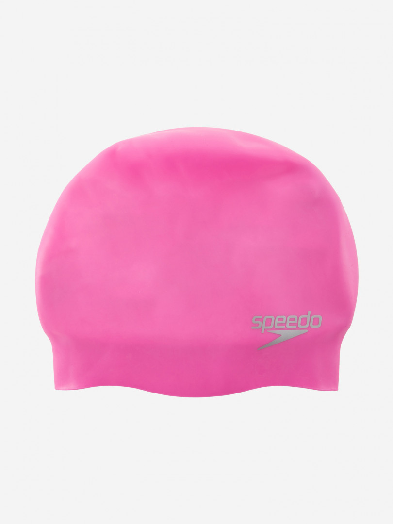 фото Шапочка для плавания speedo plain moulded, розовый