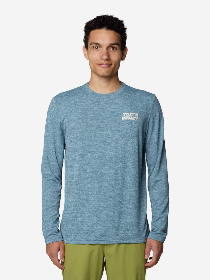Лонгслив мужской Mountain Hardwear Sunblocker Long Sleeve Синий 5999₽